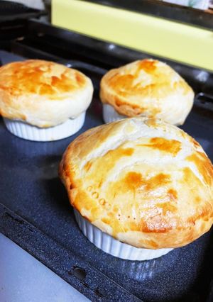冷凍パイシートで　　　チキンポットパイ-レシピのメイン写真