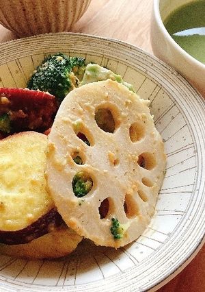 ごま味噌マヨ和えの“ほっと”サラダ-レシピのメイン写真