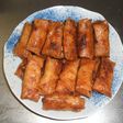 ツナサラダと納豆の春巻き