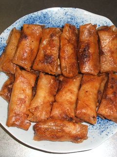 ツナサラダと納豆の春巻き-レシピのメイン写真