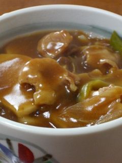 簡単!カレールーでカレーうどん-レシピのメイン写真