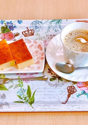 簡単スイーツベイクチーズケーキ　お菓子-レシピのメイン写真