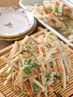 サクサク揚がる!野菜のかきあげ-レシピのメイン写真