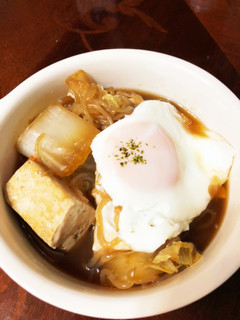 しみトロ♪豆腐のすき煮-レシピのメイン写真