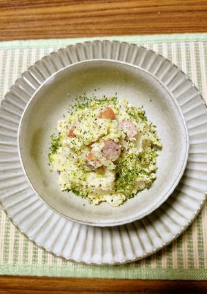 ヨウサマの減塩おやじのポテサラ ドイツ風-レシピのメイン写真