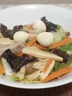 超簡単!本格あんかけ焼きそば(皿うどん)-レシピのメイン写真