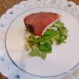 ミントと鰹のたたきサラダ