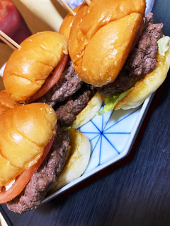 細切れ肉から作るハンバーガー-レシピのメイン写真
