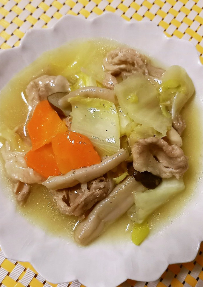 ご飯に合う！白菜と豚肉の旨煮-レシピのメイン写真