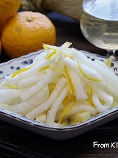大根一本ペロリと食べれる♬ゆず大根-レシピのメイン写真