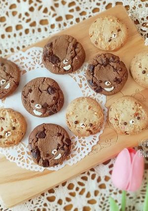 市販のクッキーにくまちゃんデコ✎ღ-レシピのメイン写真