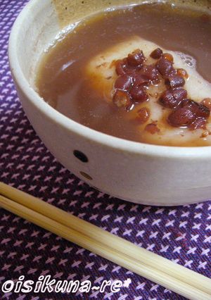 じっくりコトコト♪小豆ぜんざい-レシピのメイン写真