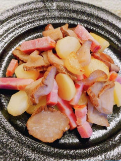 いぶりがっこの炒め物-レシピのメイン写真