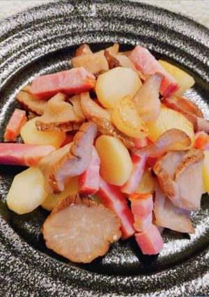 いぶりがっこの炒め物-レシピのメイン写真