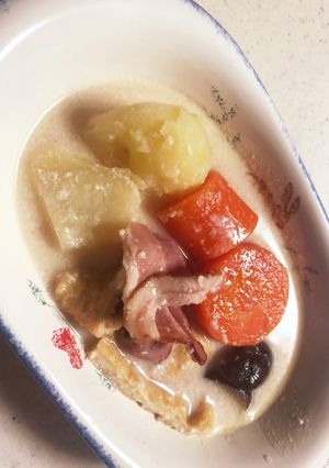 酒粕で和風粕汁ポトフ-レシピのメイン写真