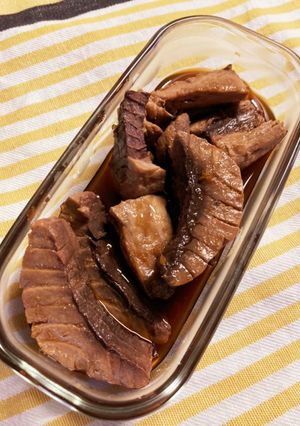 コラーゲンもとれる！まぐろの生姜煮-レシピのメイン写真
