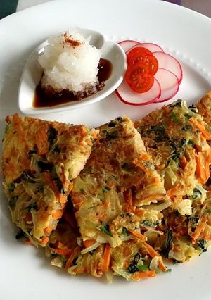 アレンジ自在・野菜のチヂミ-レシピのメイン写真