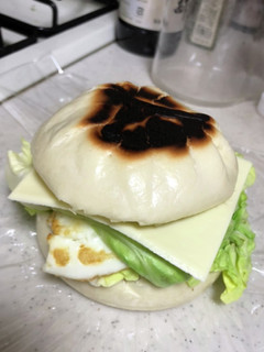 肉まんハンバーガー-レシピのメイン写真