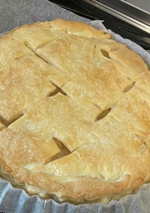 砂糖不使用！煮りんごでアップルパイ-レシピのメイン写真