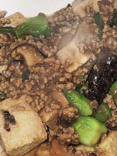 つぼみ菜と高野豆腐のマイルド麻婆豆腐-レシピのメイン写真