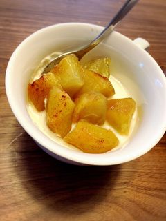 グリルパンで簡単焼きりんご!-レシピのメイン写真
