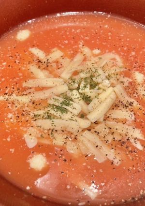 超簡単！洋風トマト粥〜親知らず抜歯後〜-レシピのメイン写真