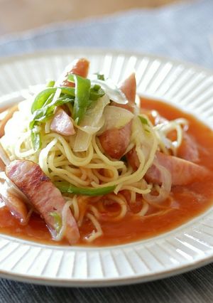 マンネリ打破。あんかけパスタ風焼きそば-レシピのメイン写真