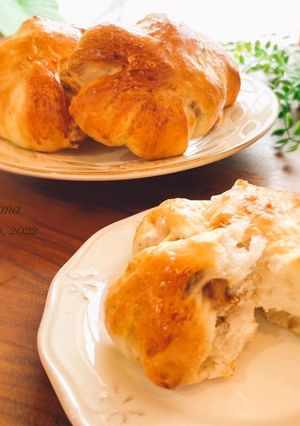 てんさい糖のくるみパン-レシピのメイン写真