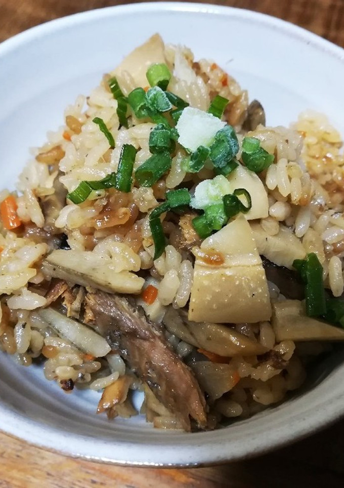【さんま缶】で作る炊き込みご飯。-レシピのメイン写真