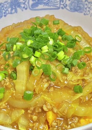 白菜入りカレー天津飯風-レシピのメイン写真