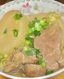 豚肩ロースかたまりと大根のあっさり煮