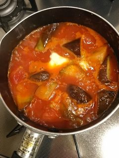 ベーコンとナスのトマトパスタ-レシピのメイン写真