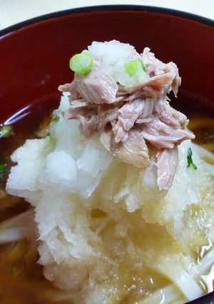 ツナおろしうどん-レシピのメイン写真