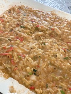 オートミールでもんじゃ焼き-レシピのメイン写真