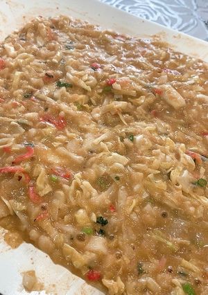 オートミールでもんじゃ焼き-レシピのメイン写真