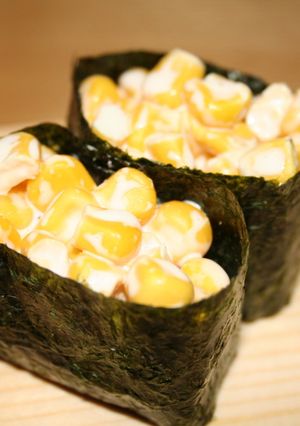 あの美味しい♪コーン軍艦寿司-レシピのメイン写真