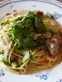 白菜と牡蠣のペペロンチーノ-レシピのメイン写真