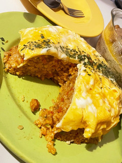 ドームオムライスケーキ-レシピのメイン写真