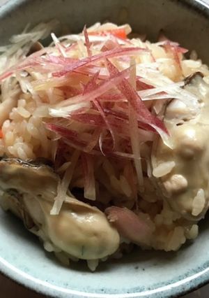 牡蠣の炊き込みご飯-レシピのメイン写真