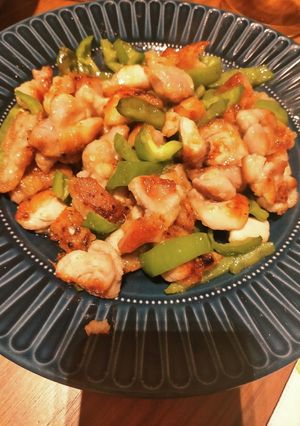 パパ作にんにくと鶏ガラスープの素炒めだよ-レシピのメイン写真