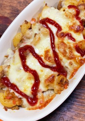 残り物のミートソースでグラタン-レシピのメイン写真
