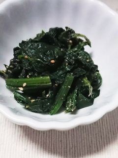 ほうれん草の胡麻和え-レシピのメイン写真