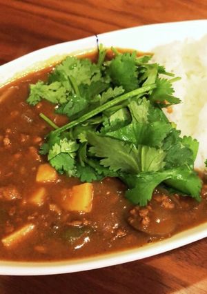 時短！お野菜たっぷり！ひき肉カレー-レシピのメイン写真