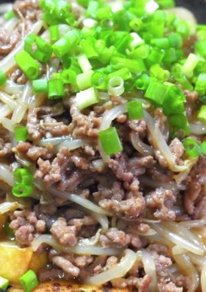 激ウマ注意!『厚揚げのもやしあんかけ』♬-レシピのメイン写真