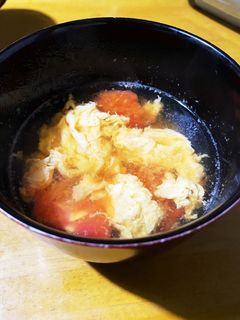 トマトと卵のすまし汁-レシピのメイン写真