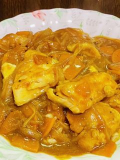 鱈でカレーライス-レシピのメイン写真