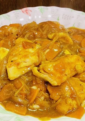 鱈でカレーライス-レシピのメイン写真