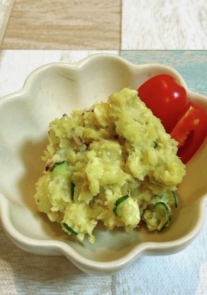 ♡焼き芋のリメイクサラダ-レシピのメイン写真