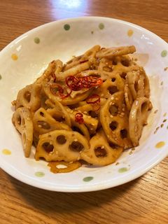 シャキシャキ!れんこんのきんぴら-レシピのメイン写真