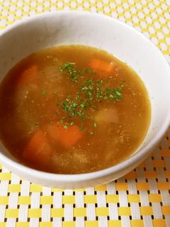 野菜たっぷり♪オニオンコンソメスープ-レシピのメイン写真